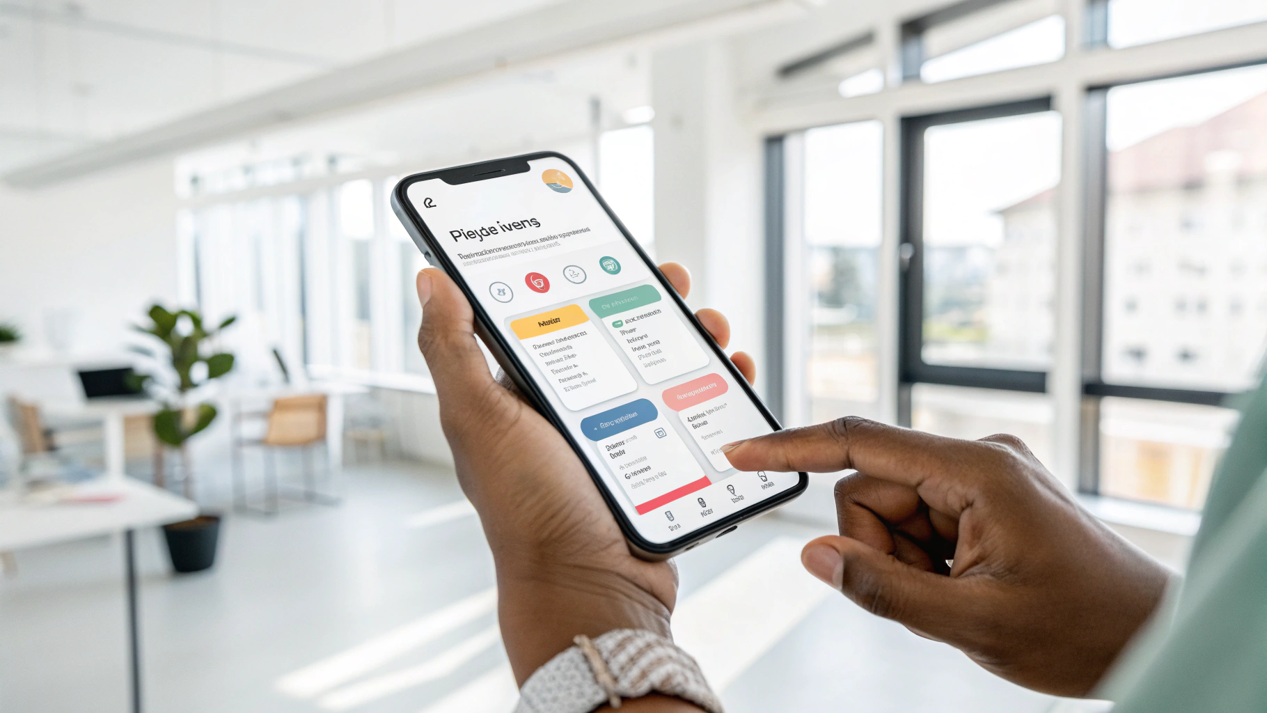 TaskMaster Pro app interface